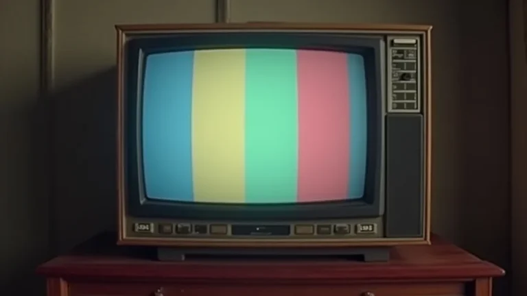 What Year Did Color Television Actually Begin Broadcasting?